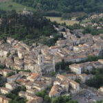 Vol au dessus de Forcalquier